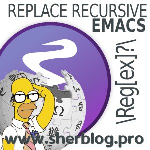 Reemplazo mediante expresiones regulares en Emacs